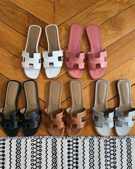 hermes oran sandal women|hermes oran sandal size chart.